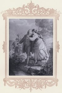 Hermann e Dorothea da Wilhelm von (after) Kaulbach