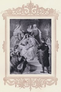 Leonore, Torquato Tasso da Wilhelm von (after) Kaulbach