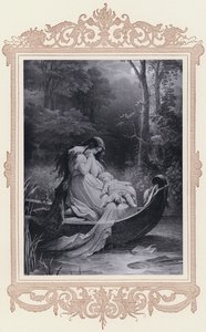 Ottilie, Affinità elettive da Wilhelm von (after) Kaulbach