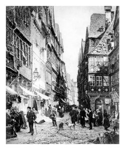 Il ghetto di Francoforte da Wilhelm von Hanno