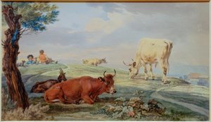Paesaggio pastorale dell