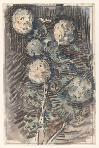 Ramo con fiori bianchi da Wilhelmus Johannes Steenhoff