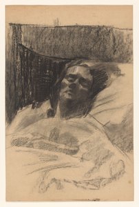 Moglie di Wilhelmus Johannes Steenhoff, a letto da Wilhelmus Johannes Steenhoff