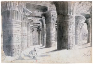 Portico di Esuch, Egitto, 1822 da Wilkinson