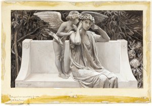 Pallida divenne la sua immortalità, per il dolore di tutti questi amanti da Will Hicock Low