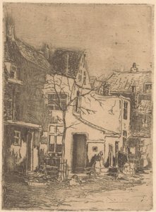 Case a Rijswijk da Willem Adrianus Grondhout (signed by artist)