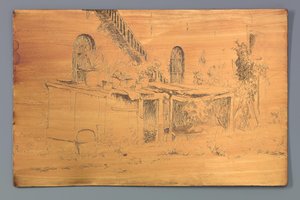 Vecchio pollaio a Voorburg da Willem Adrianus Grondhout