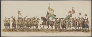 Parata di Delft del 1862, primo e secondo gruppo (Quarto Lustrum dell