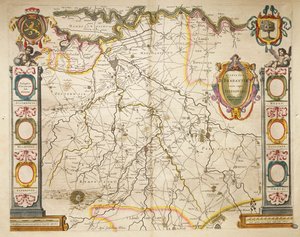 Brabante da Theatrum Orbis Terrarum di Willem Bleau, Amsterdam da Willem Blaeu