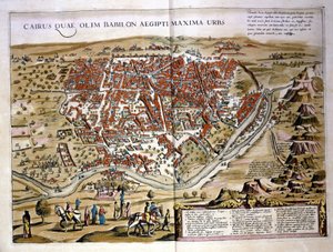 Il Cairo. Atlante di Wilhelm Blaeu, Amsterdam 1630. da Willem Blaeu