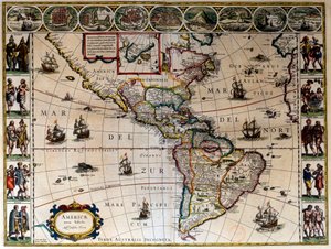 Carta geografica dell