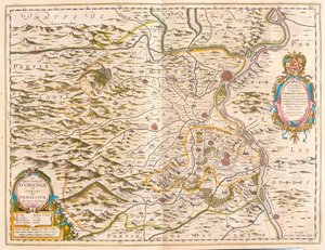 Arancio e Avignone, in "Theatrum Orbis Terrarum, sive Atlas Novus" di Willem Blaeu, Amsterdam da Willem Blaeu