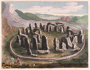 Stonehenge, in "Theatrum Orbis Terrarum, sive Atlas Novus" di Willem Blaeu, Amsterdam da Willem Blaeu
