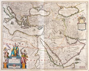 Impero turco, in "Theatrum Orbis Terrarum, sive Atlas Novus" di Willem Blaeu, Amsterdam da Willem Blaeu