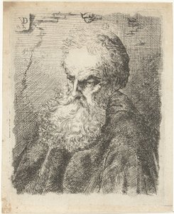 Busto di un vecchio con barba da Willem Cornelis van Dijk