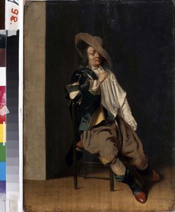Un fumatore. Ritratto di un uomo con una pipa da Willem Cornelisz Duyster