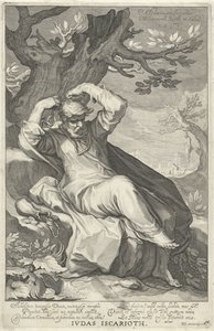 Giuda Iscariota si impicca da Willem Isaacsz. van Swanenburg
