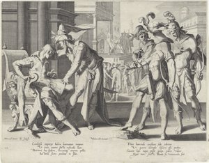 Giudizio di Cambise da Willem Isaacsz. van Swanenburg