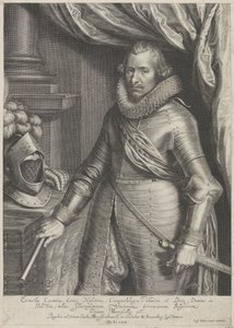 Ritratto di Ernesto Casimiro, conte di Nassau-Dietz da Willem Isaacsz. van Swanenburg
