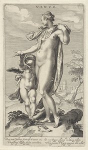 Venere e Cupido da Willem Isaacsz. van Swanenburg
