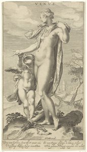 Venere e Cupido da Willem Isaacsz. van Swanenburg