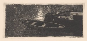 Poppa e scialuppa da Willem Jansen (graveur) (signed by artist)
