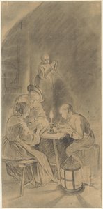 Istruzione alla luce delle candele