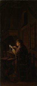 Trittico: Allegoria della Formazione Artistica da Willem Joseph Laquy