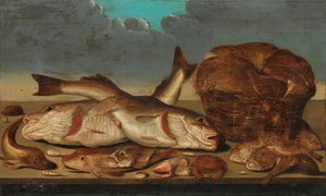 Natura morta con pesce