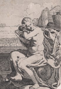 Betsabea che si pettina i capelli, ca. 1615