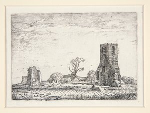 Rovine di una chiesa (Cappella di Eykenduynen vicino a L