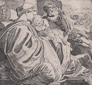La Sacra Famiglia in Riposo