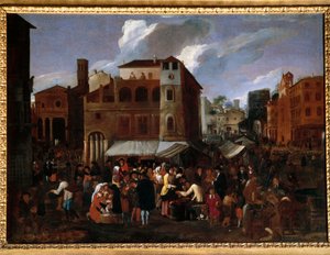 Scena di mercato da Willem Reuter