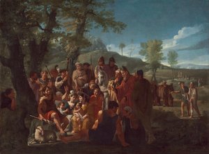 San Giovanni Battista predicante da Willem Reuter
