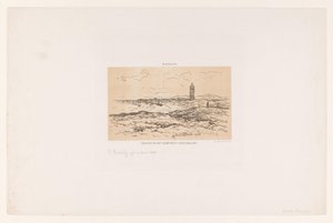 Veduta del villaggio di West-Terschelling da Willem Roelofs (I)