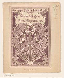 Catalogo della mostra della Vereniging Voor de Kunst da Willem Scherjon