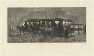 Piazza di sera da Willem Steelink (II)