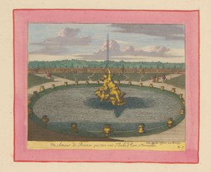Amorbrunnen in den Gärten von Versailles da Willem Swidde