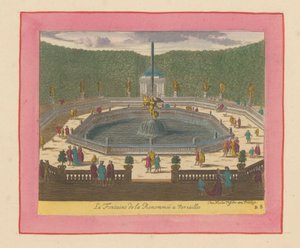 Brunnen des Ruhms in den Gärten von Versailles da Willem Swidde