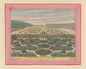 Ansicht der Orangerie von Versailles da Willem Swidde