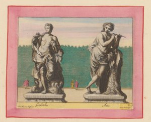 Statuen von Galatea und Acis da Willem Swidde