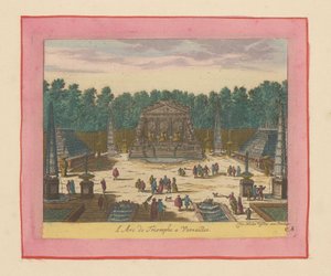 Triumphbogen in den Gärten von Versailles da Willem Swidde