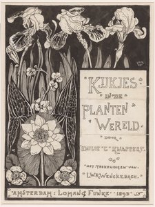 Progetto di copertina per: Knappert, Emilie C., Occhiata nel mondo delle piante, 1893 da Ludwig Willem Reymert Wenckebach