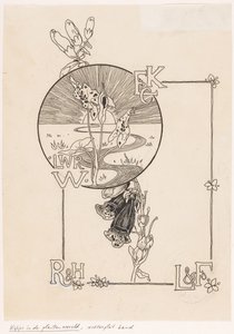 Progetto di copertina per: Knappert, Emilie C., Sguardi nel mondo delle piante, 1893
