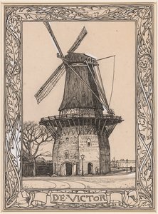De Victor, mulino ad Amsterdam da Willem Wenckebach