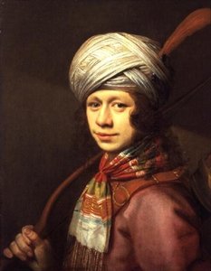 Un giovane arciere