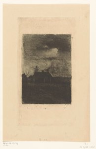 Fattoria di sera da Willem Arnoldus Witsen