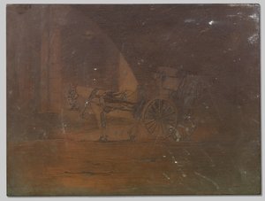 Carrozza sotto il ponte di Waterloo, Londra da Willem Arnoldus Witsen
