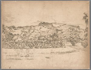 Vista sul vulcano De Kloet, Gambar