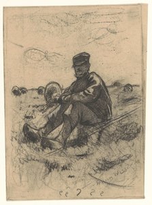Pastore seduto da Willem Arnoldus Witsen